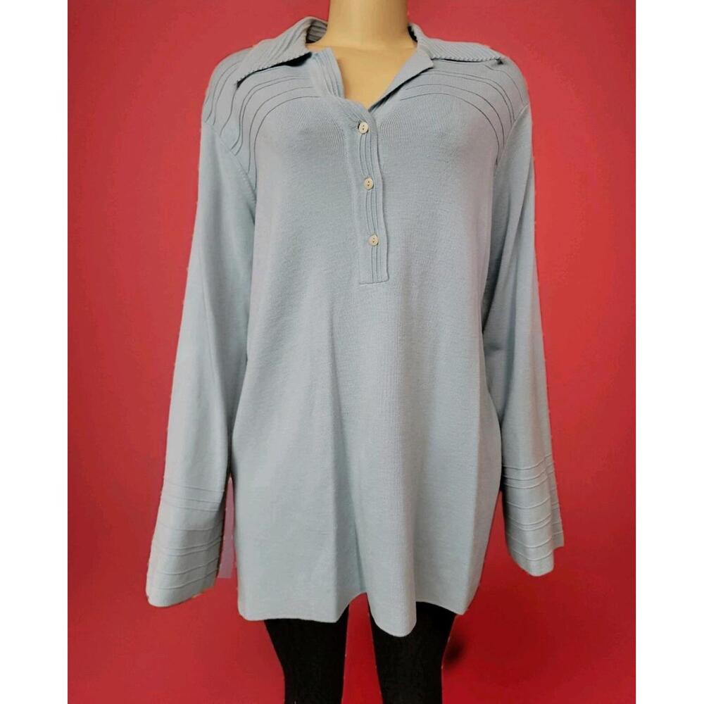 SADIMARA Colette Mordo Italian Yarn Knit merino Wool XL WOMENS Sweater NWT #CB1